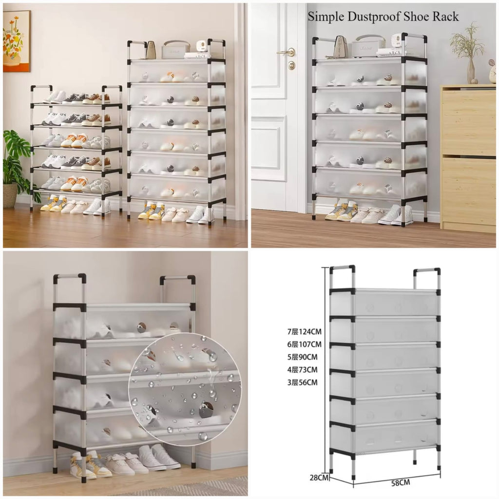 Modern Multi‑Layer Shoe Storage Rack | 5 Layers