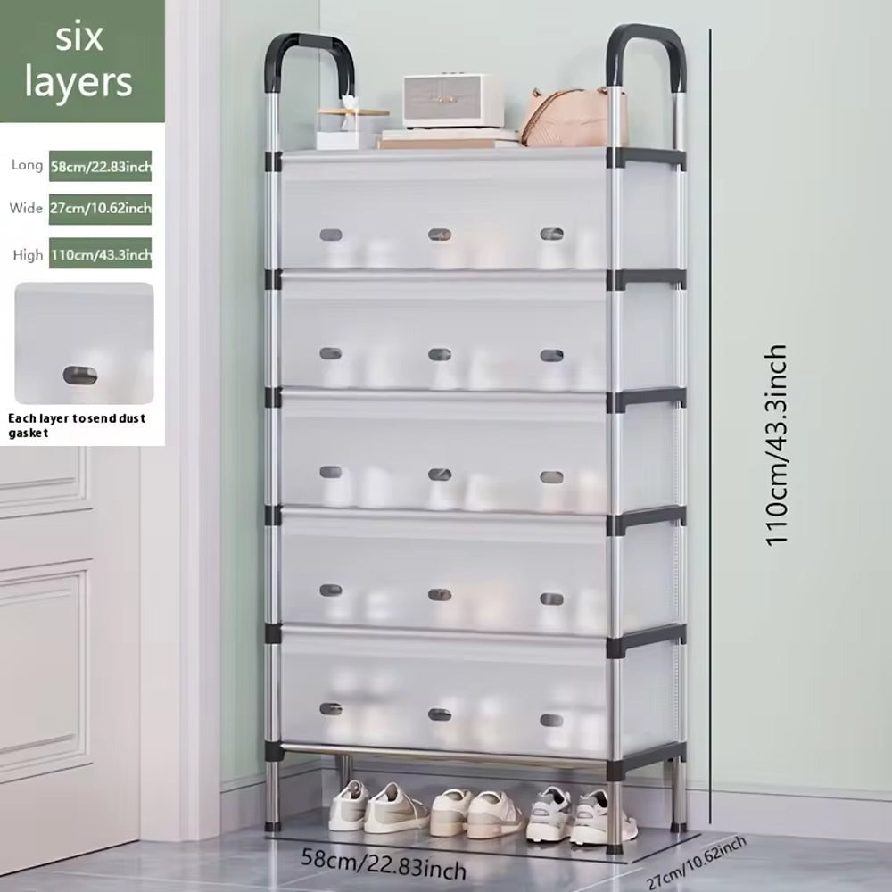Modern Multi‑Layer Shoe Storage Rack | 5 Layers