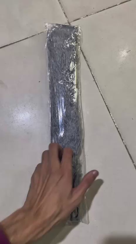 Microfiber Fan Duster | Telescopic Extendable Gray Duster | 360 Flexible Dirt & Dust Duster For Home Office Use | Micro Fiber Duster